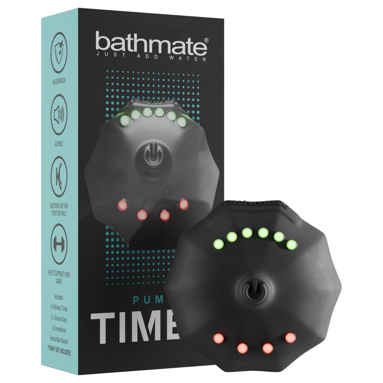 Bathmate Pump Timer - mjerač vremena za pumpu (crni)
