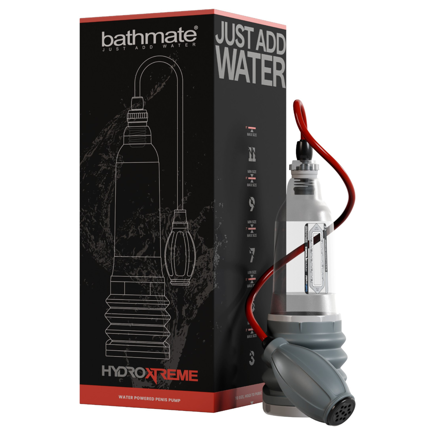 Bathmate HydroXtreme 5 - hidropumpa, bez dodataka (prozirna)