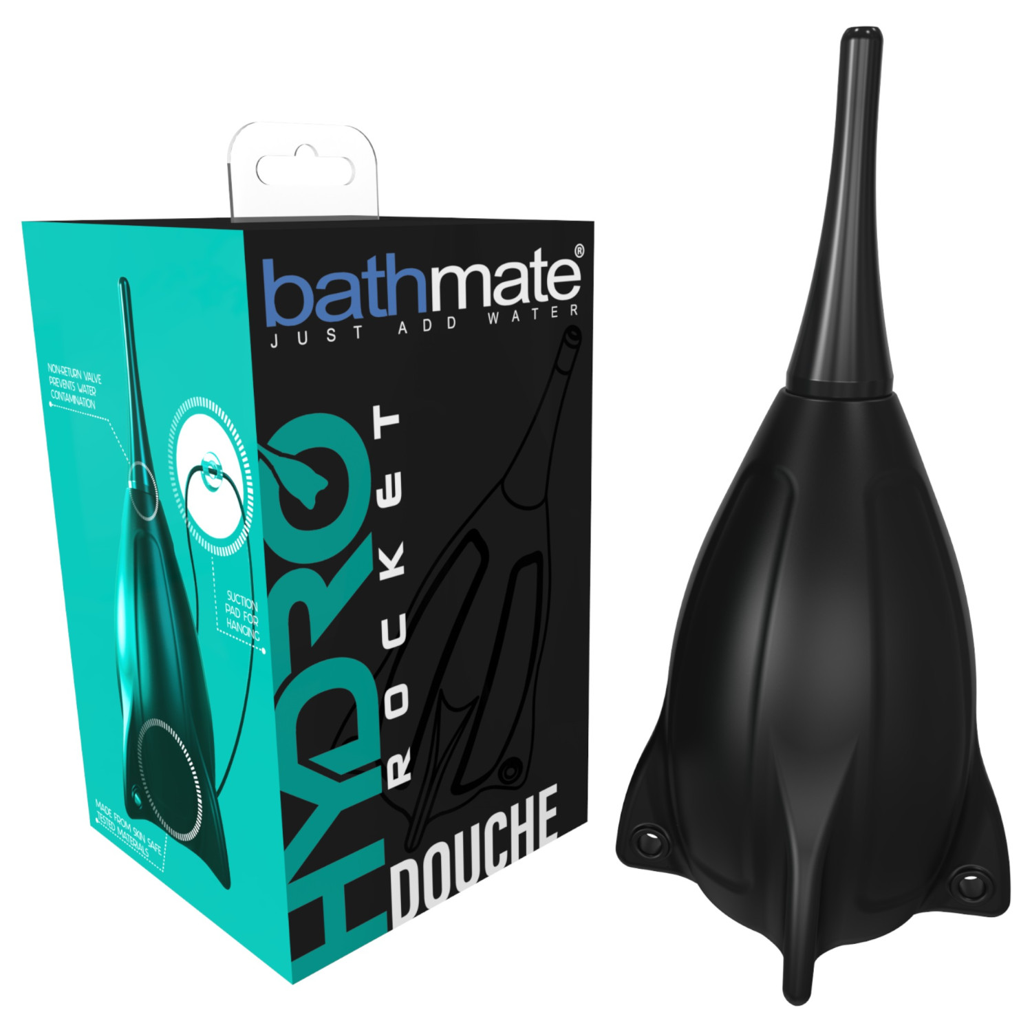 Bathmate Hydro Rocket - analni tuš (crni)