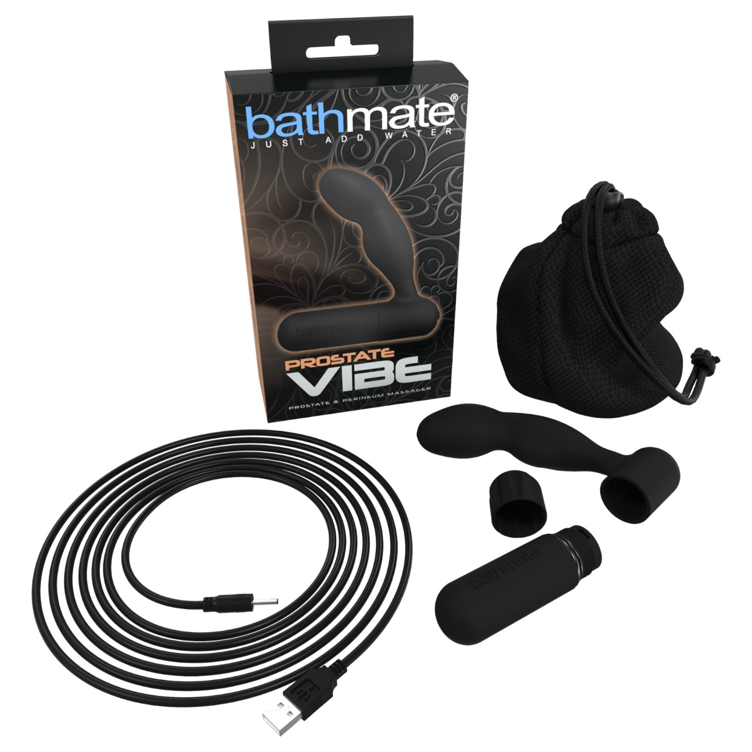 Bathmate Prostate Vibe - akumulatorski vibrator za prostatu (brončani)