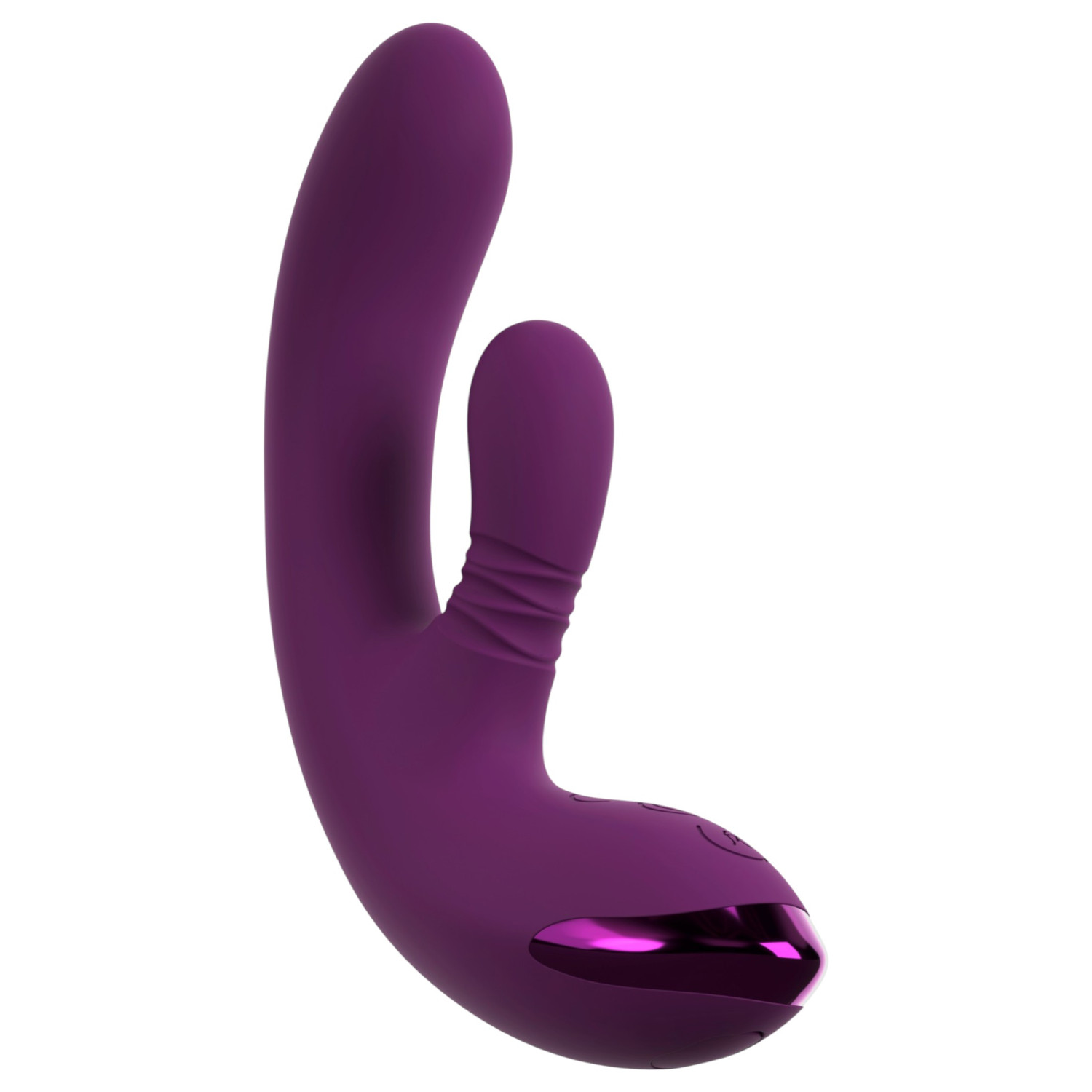 Javida - vibrator za G-točku i klitoris u obliku zeca (ljubičasti)