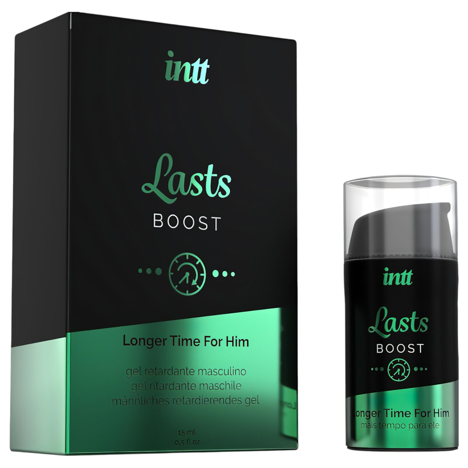 intt Lasts Boost - sprej za odgađanje i jačanje erekcije (15 ml)