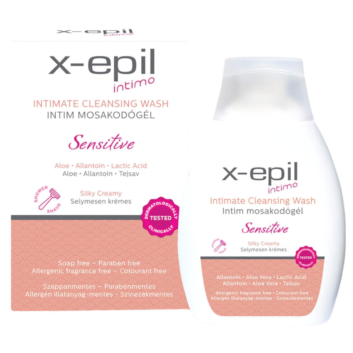 X-Epil Intimo Sensitive - gel za intimno pranje - 250ml