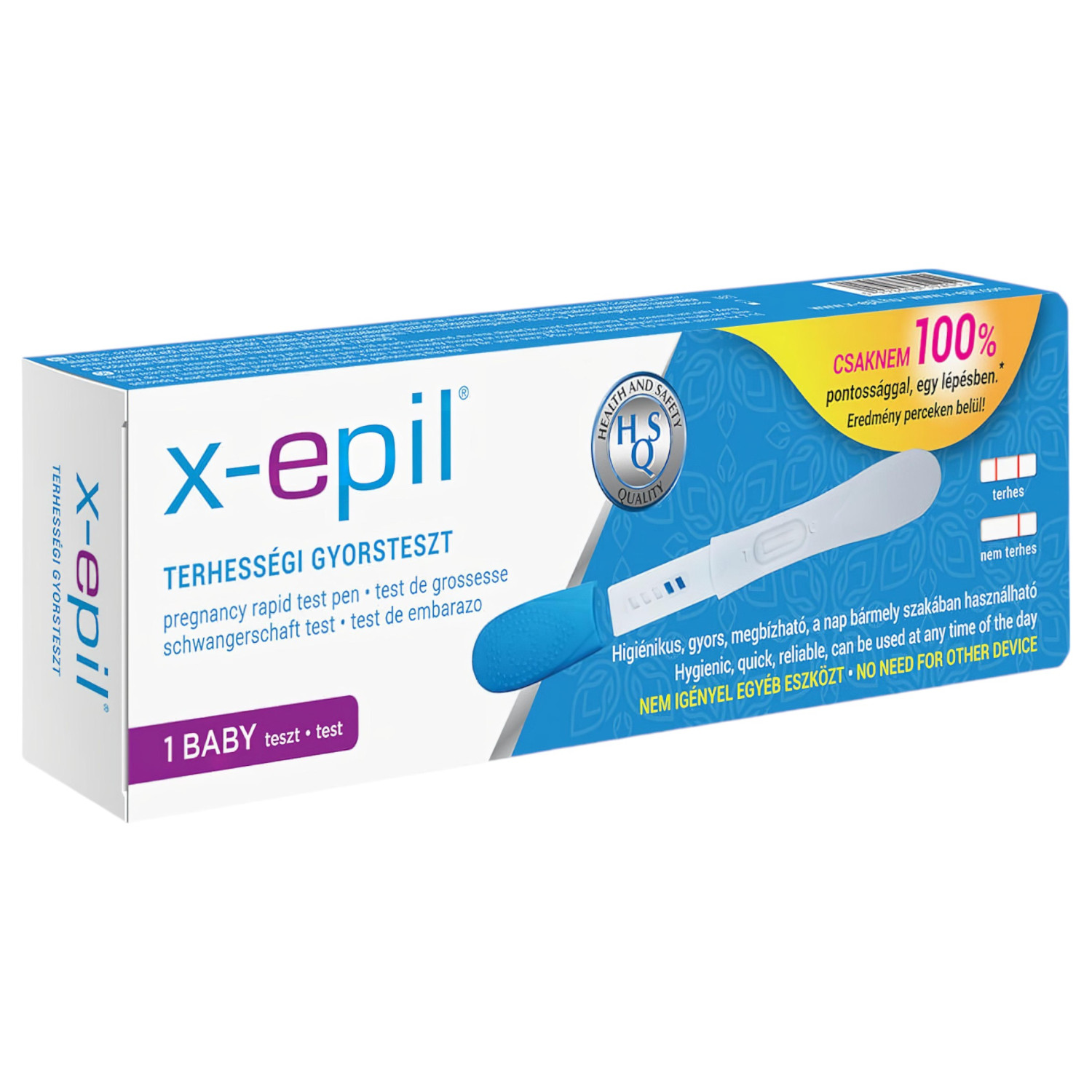 X-Epil - test za trudnoću u obliku olovke - 1 komad