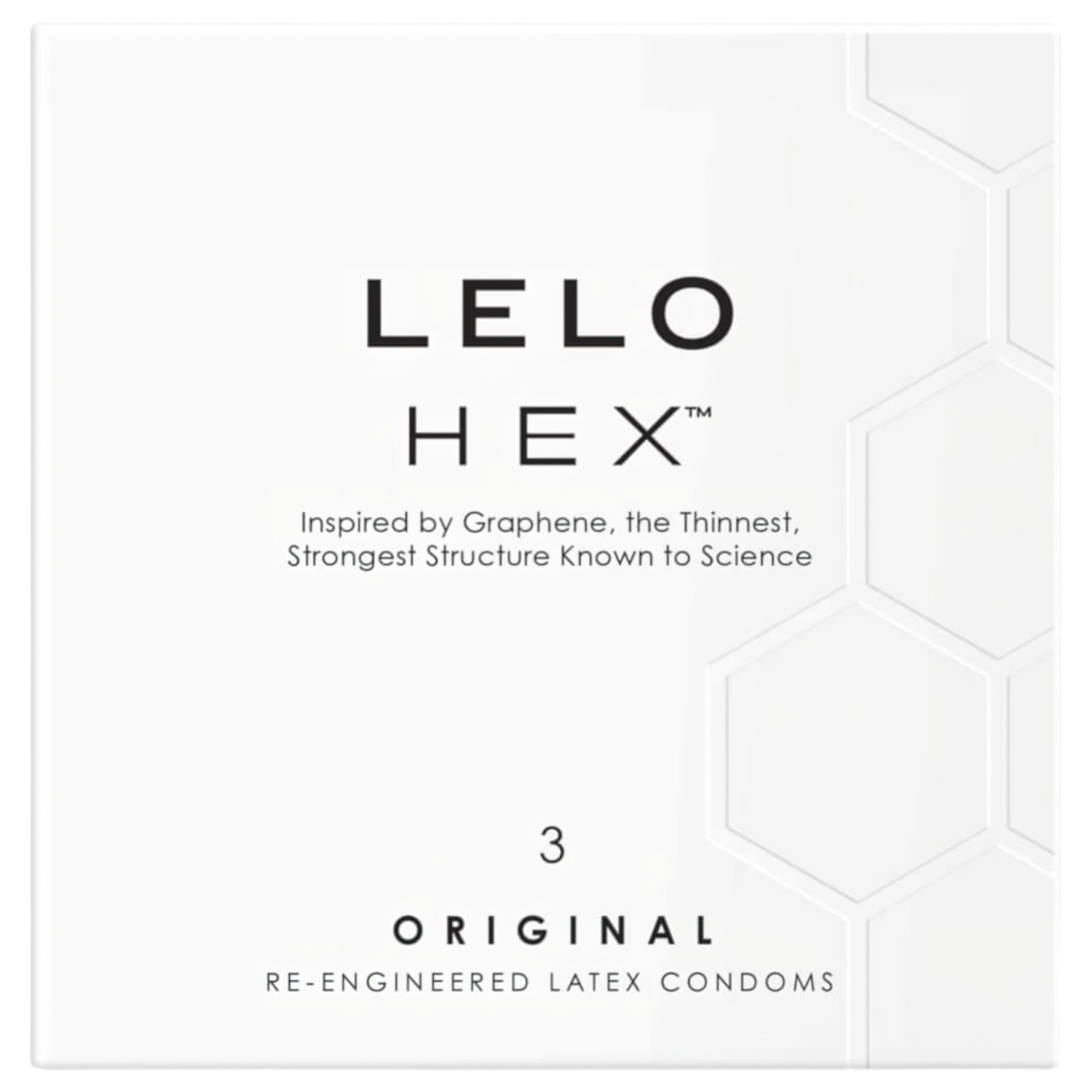 LELO Hex Original - kondom - 3 komada