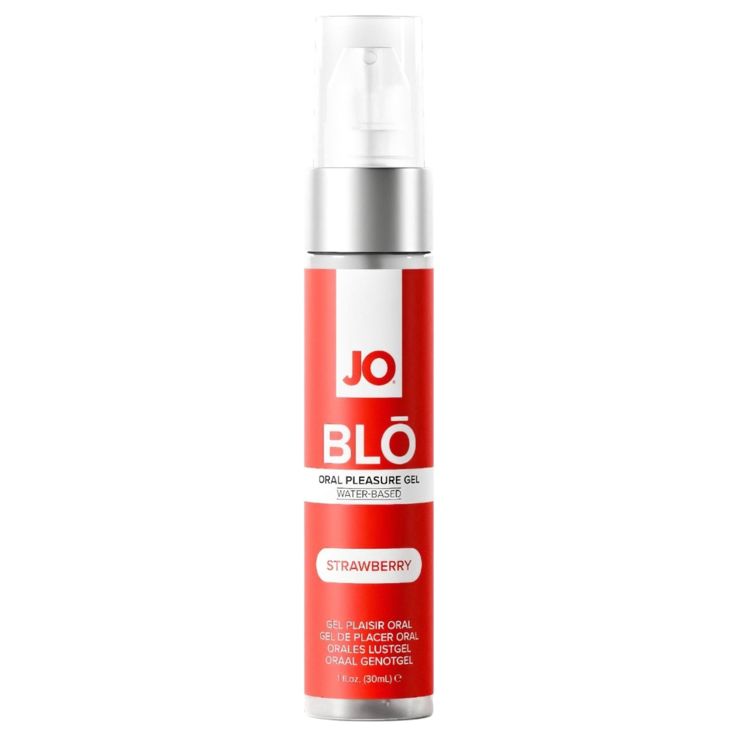 System JO BLO - aromatizirani oralni gel, jagoda (30 ml)