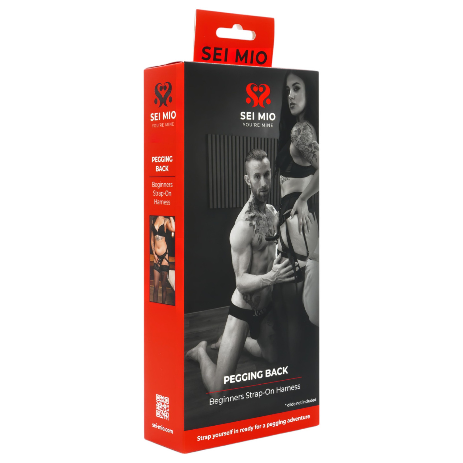Sei Mio - strap-on harnes - crni