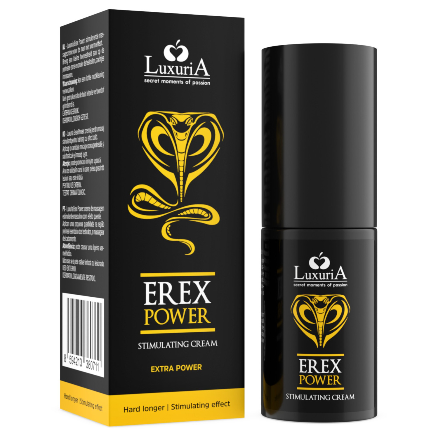 Intimateline Luxuria Erex Power - stimulirajuća intimna krema (30 ml)