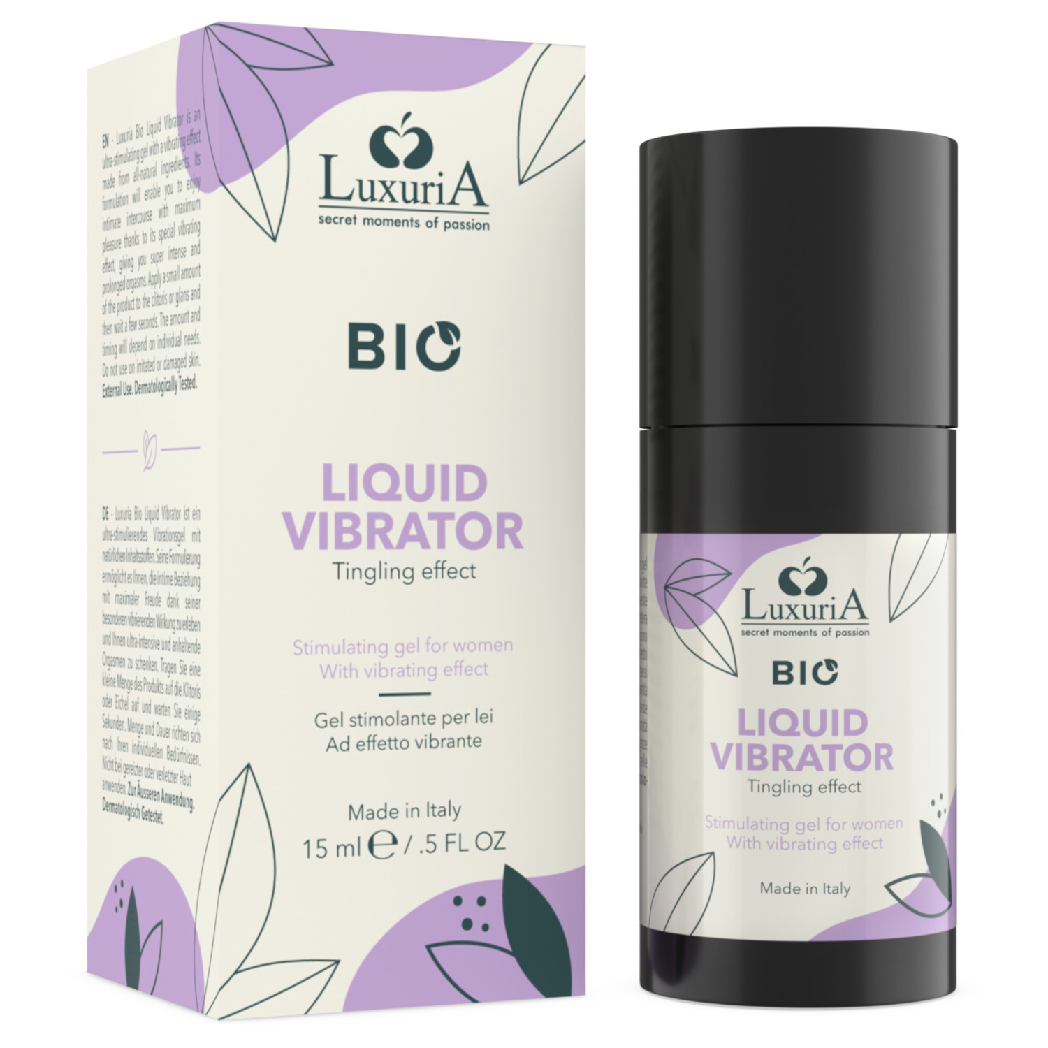 Intimateline Luxuria BIO - tekući vibrator gel za žene (15 ml)
