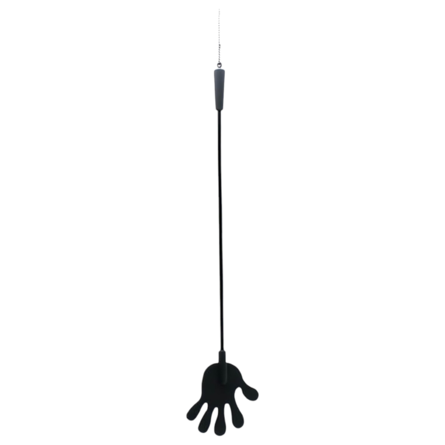 Rimba - Silikonski bič u obliku ruke - 40 cm (crni)
