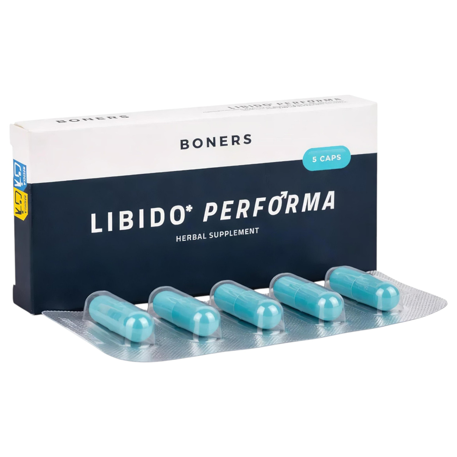 Boners Libido Performa - dodatak prehrani u kapsulama za muškarce (5 kom)