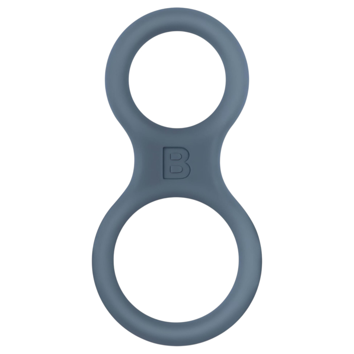 Boners Classic - prsten za penis i testise - siva