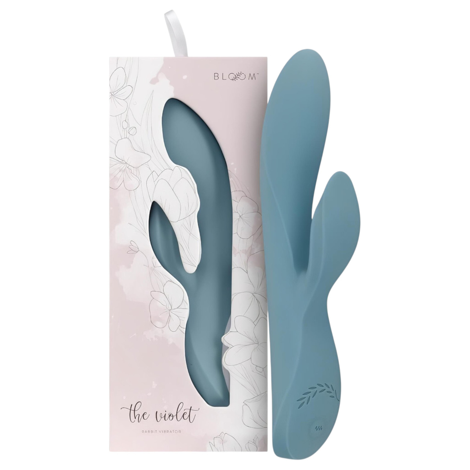 Bloom Violet Rabbit - vibrator za G-točku i klitoris - tirkiz
