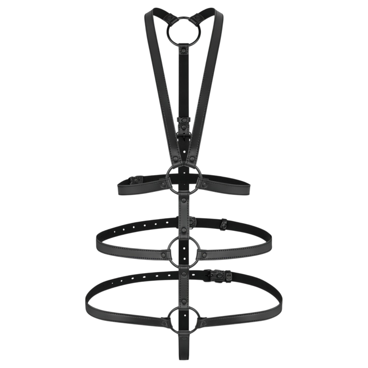 Bedroom Fantasies - vezujući pojas za tijelo - crni
