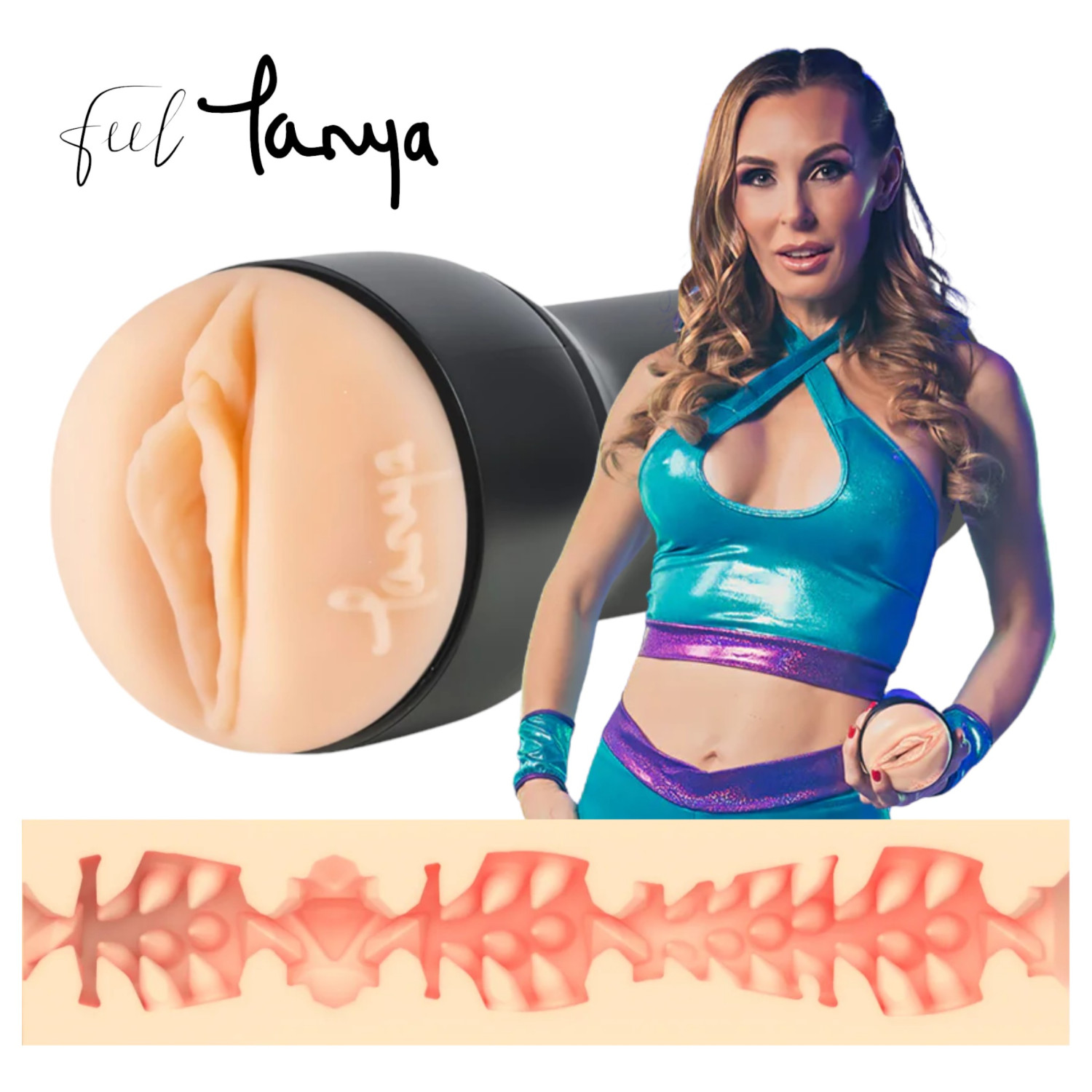 Kiiroo Tanya Tate - umjetna vagina - PowerBlow kompatibilna - prirodna boja