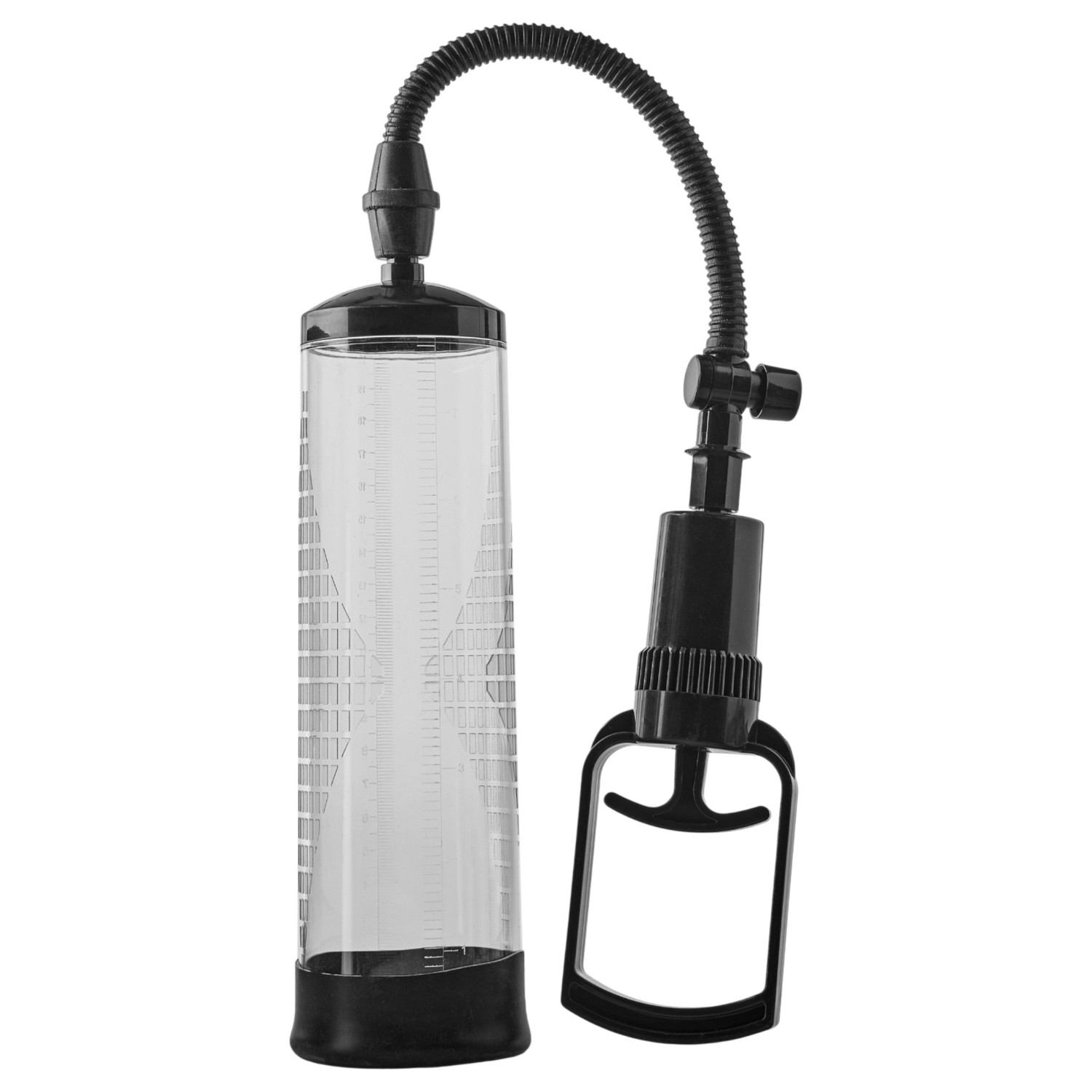 Dreamtoys - penis pumpa s brzootpuštajućim ventilom (prozirna)