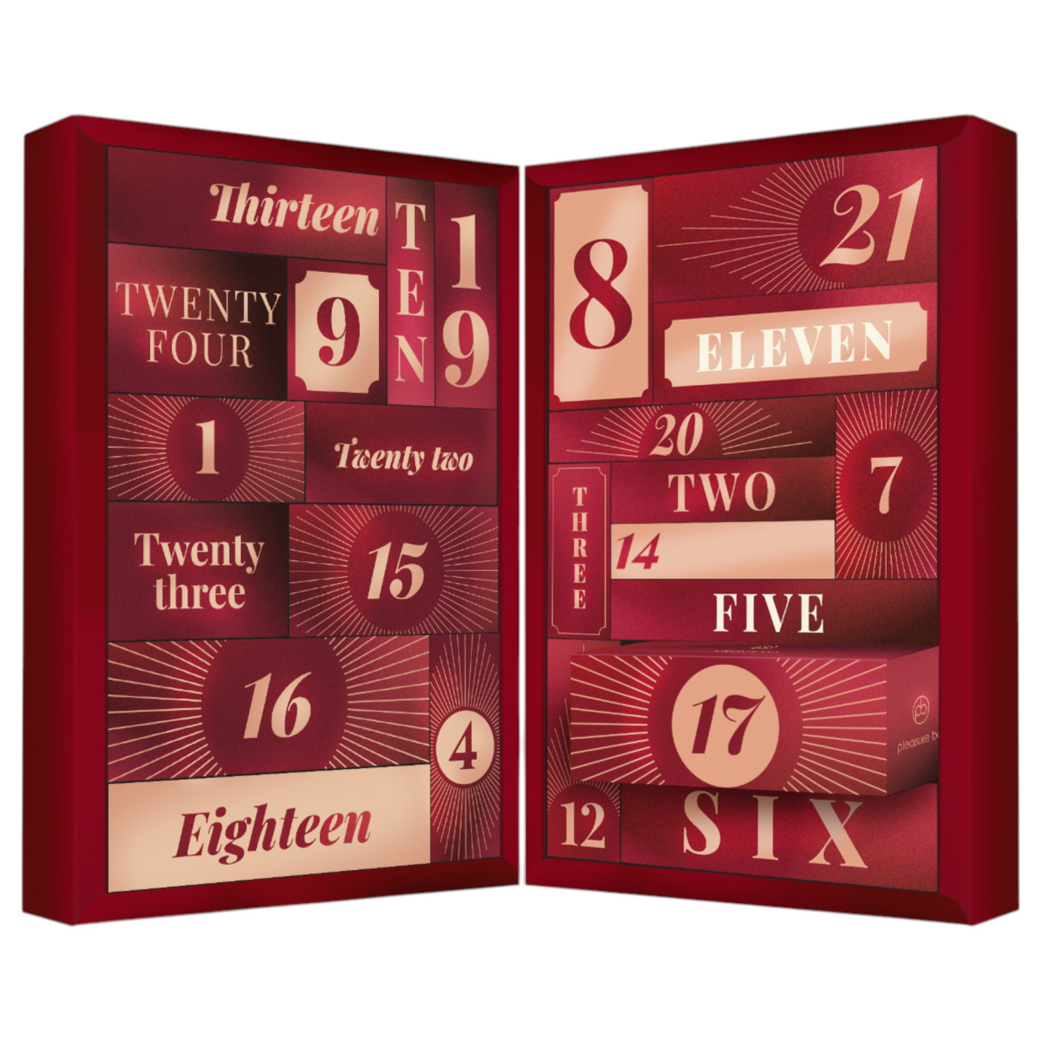 Dream Toys Sexy Calendar - adventski kalendar - 2025. (24-dijelni)