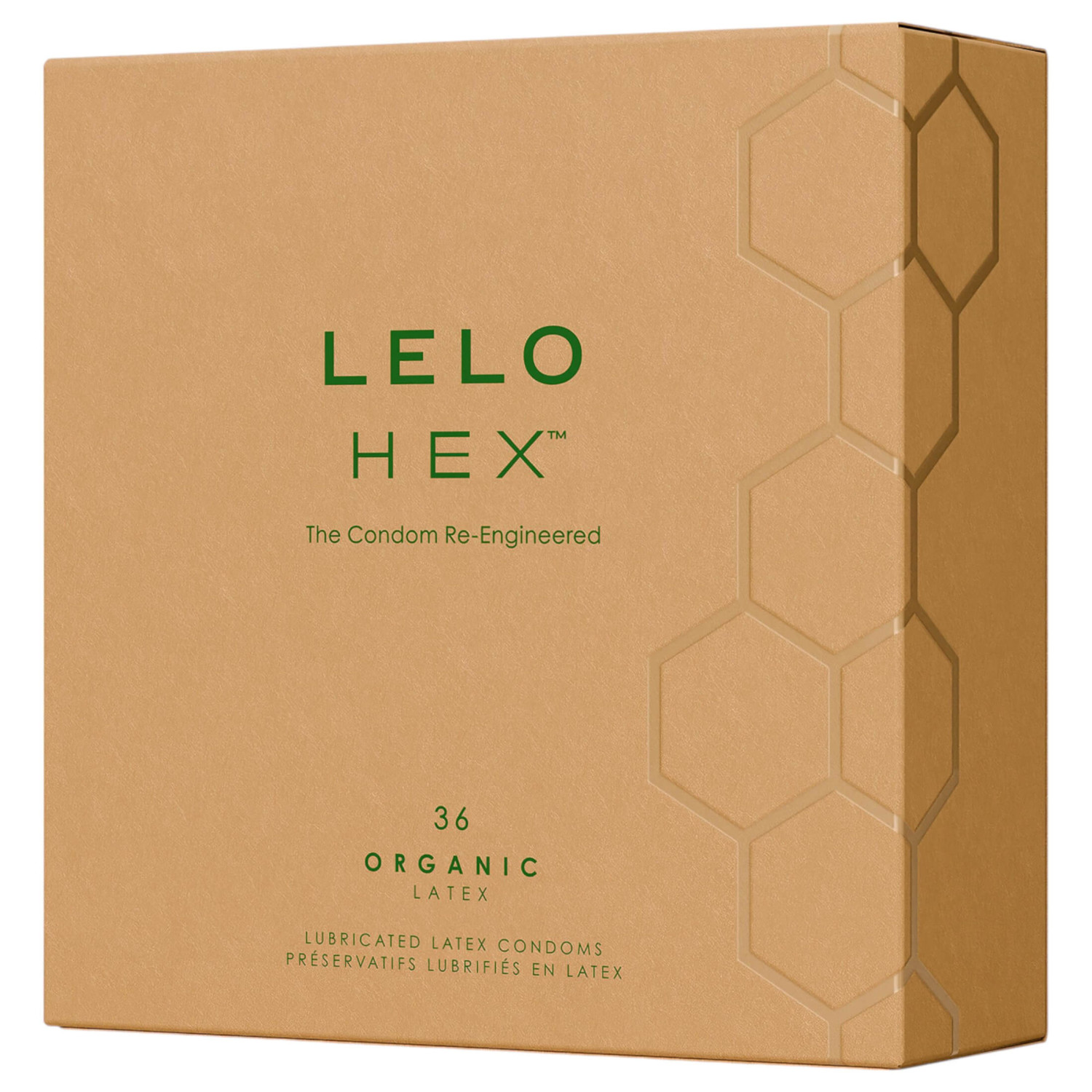 LELO Hex Organic - kondomi za potenciju - 36 komada