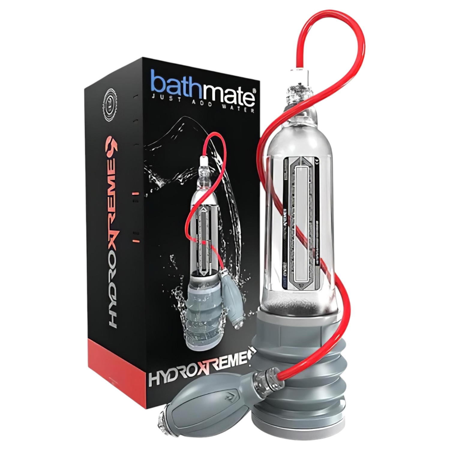 Bathmate HydroXtreme 9 - set hidropumpe (prozirno)