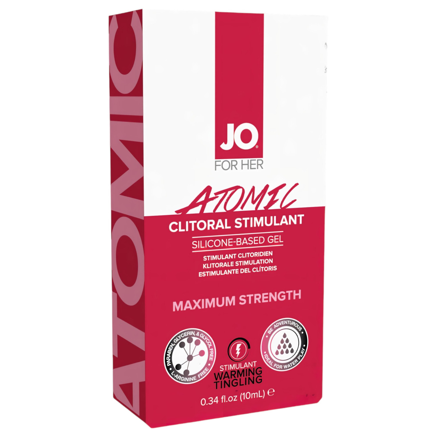 System JO - ATOMIC - gel za stimulaciju klitorisa za žene (10 ml)