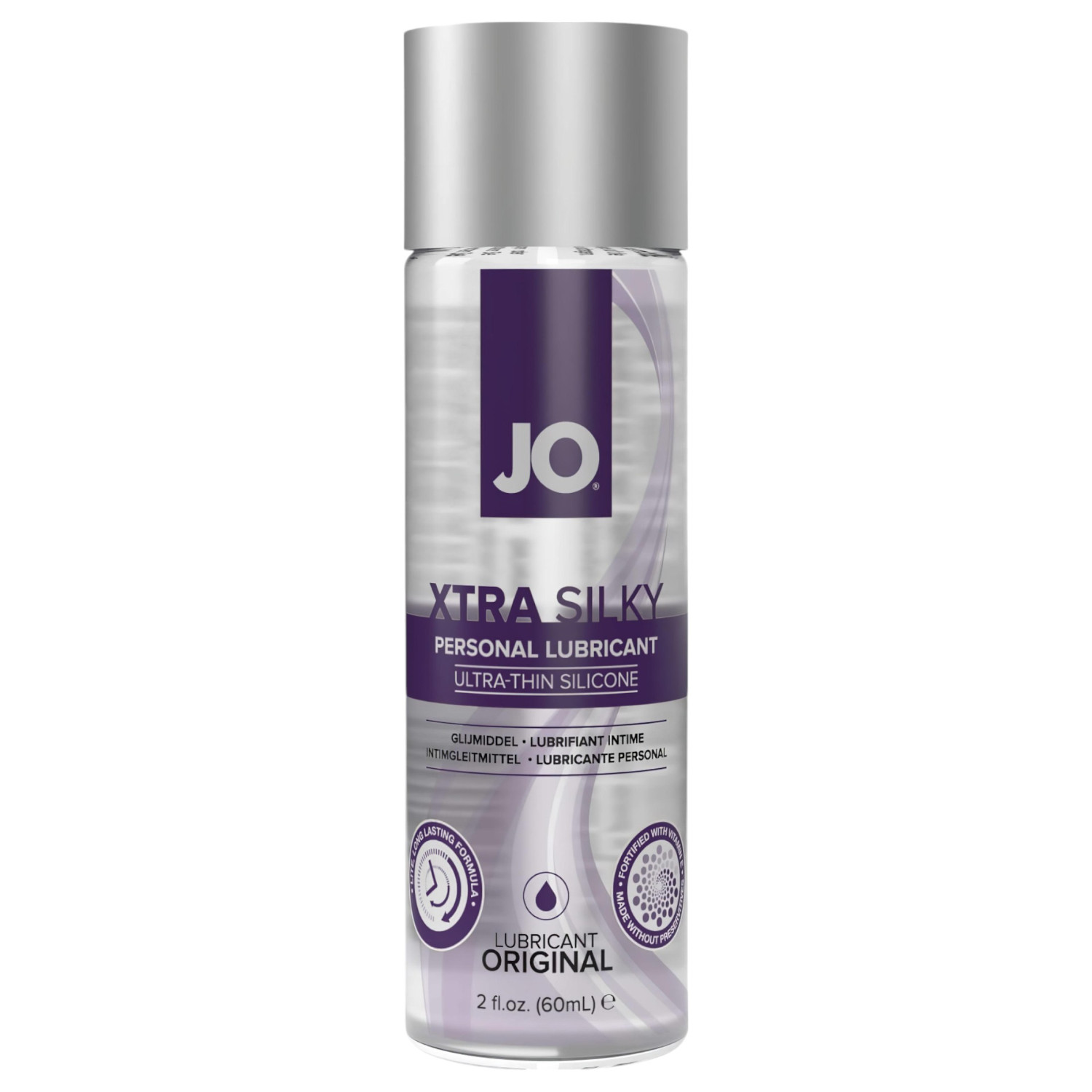 System JO Xtra Silky - lubrikant na bazi silikona s vitaminom E - 60ml